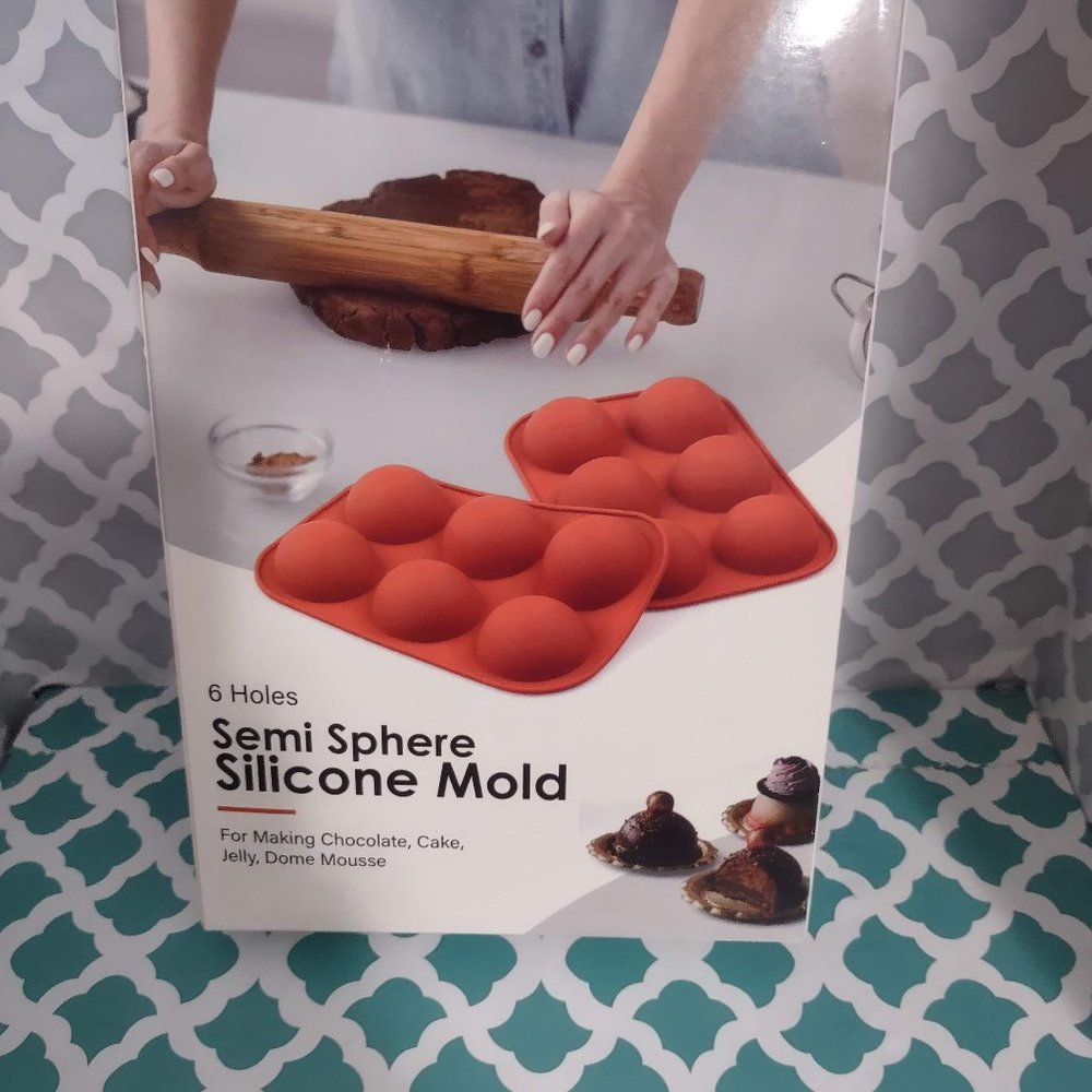 Medium Semi Sphere Silicone Molds